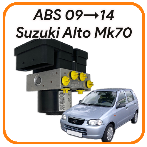 ABS Suzuki Alto 2009-> revisione modulo pompa abs Ate MK70